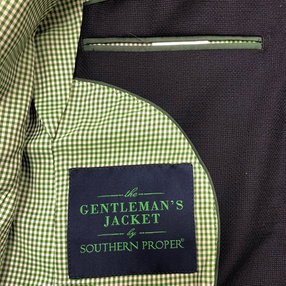 Men’s Navy Sport Coat - Picture 3 of 8